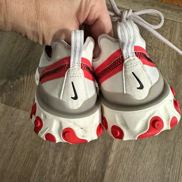 Nike 2020 Women's React Element 55 Sail Phantom Red size 8.5 - Picture 6 of 12